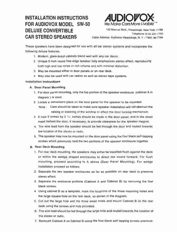Audiovox Car Speaker SW-50-page_pdf